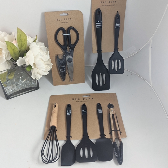 Rae Dunn Other - 🏷️Rae Dunn Mini Kitchen Utensils. Black.